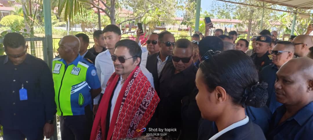 Manny Pacquião To’o Ona Iha Timor-Leste
