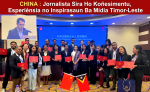 Husi Beijing to’o Guangxi ! Jornalista Timoroan Aprende Teknolojia, Mídia no Dezenvolvimentu Xina