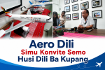 Aero Dili Simu Konvite Voo Dili-Kupang, Loureço Afirma Presiza Aumenta Aviaun Iha Futuru
