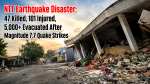 NTT Earthquake Disaster: 47 Killed, 101 Injured, 5,000+ Evacuated After Magnitude 7.7 Quake Strikes Nagekeo
